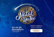 Unifev acende luzes do Natal 2023 “Venha sonhar com a gente” dia 1º de dezembro