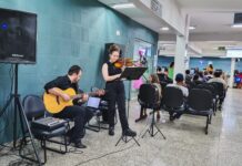 AME Votuporanga recepciona Trio Musical