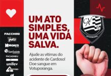 “Sangue Votuporanguense”: CAV promove campanha de doação de sangue