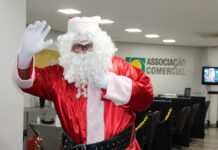 ACV celebra a chegada do Papai Noel e anuncia horário especial de fim de ano