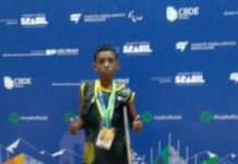 Yago Fernando é campeão brasileiro escolar paralímpico