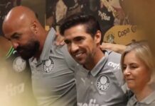 Abel Ferreira incentiva Palmeiras a um jogo do título brasileiro: “Está quase, galera”