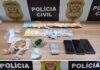 Polícia prende suspeitos durante operação contra o tráfico de drogas na região