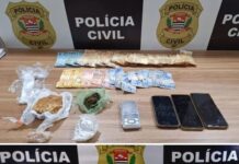 Polícia prende suspeitos durante operação contra o tráfico de drogas na região