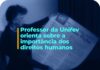 Professor da Unifev orienta sobre a importância dos direitos humanos