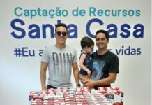 Jogo beneficente destina leite para Santa Casa