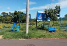 Professor Djalma pede atenção em playground e academia ao ar livre