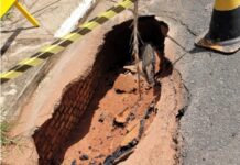 Valdecir Lio pede tapa-buraco no início da Estrada do 27