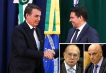 PF investiga se Abin teria monitorado ilegalmente Alexandre de Moraes e Gilmar Mendes