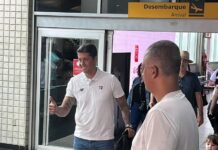 Carpini chega à capital paulista para assumir o São Paulo: “Eu me preparei para esse momento”