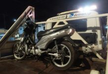 Polícia Militar recupera motocicleta furtada em Fernandópolis
