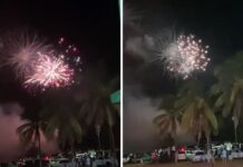 Servidor municipal é internado com ferimentos no rosto após explosão de fogos de artifício na virada do ano