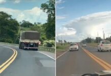 Motoristas são presos por embriaguez ao volante após serem flagrados em zigue-zague na BR-153