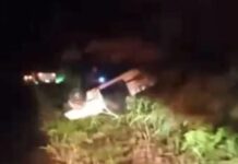 Jovens morrem após carro capotar em vicinal de Aspásia