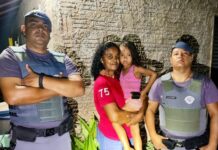 Menina com autismo desaparece em área de mata e é resgatada pela Polícia Militar de Ilha Solteira