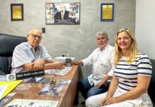 Meidão celebra início das obras de iluminação do trevo de Simonsen