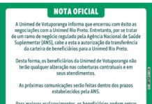 Unimed Rio Preto assume carteiras de clientes de Votuporanga e Fernandópolis