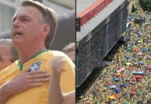 ‘Não podemos concordar’ com afastamento de ‘opositores’, diz Bolsonaro a apoiadores