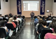 Assédio no trabalho é tema de palestras realizadas a colaboradores da Unifev