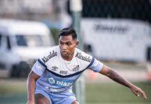 Morelos assina novo contrato com o Santos e aparece no BID da CBF