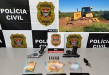 DIG prende quadrilha por roubo de máquina em Votuporanga