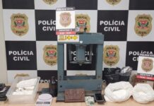 Polícia Civil descobre laboratório de cocaína e prende casal em Poloni