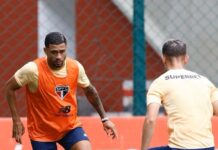 Rato e Igor Vinícius treinam e se aproximam de retorno no São Paulo