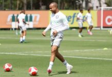 Mayke inicia transição após lesão, e Palmeiras treina para enfrentar a Portuguesa
