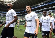 Sem dupla, Santos roda elenco, mas admite carência no meio-campo: “Buscando soluções”