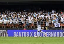 Otero e Willian Bigode recebem o terceiro amarelo e viram desfalques no Santos