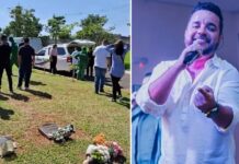Tio de cantor sertanejo pede justiça durante enterro: ‘O certo não é guerra’