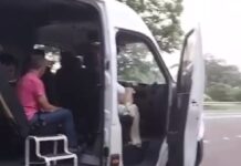 Van da Prefeitura de Auriflama é autuada por mau estado de conservação