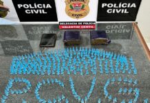 Polícia Civil prende traficante com drogas em Valentim Gentil