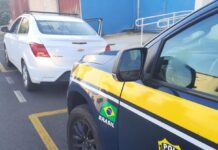 Carro furtado em São Bernardo do Campo é apreendido pela PRF em Rio Preto