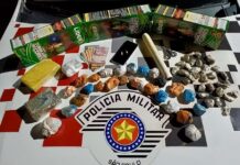 Homem é preso com porções de drogas em Mirandópolis