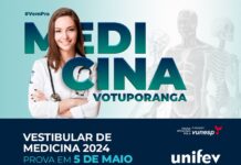 Unifev está com inscrições abertas para o Vestibular de Medicina