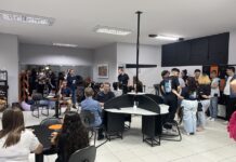 Comunidade acadêmica participa da entrega de novo espaço de convivência da Biblioteca da Unifev