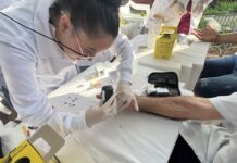 Alunos da Unifev participam de ação em alusão ao Dia do Rim