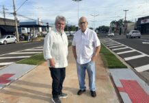 Meidão destaca limpeza realizada na Avenida Emílio Arroyo Hernandes
