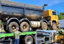 DISE de Votuporanga recupera caminhão furtado no MS