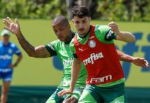 Palmeiras inicia preparação para semifinal do Paulista, e Piquerez treina após corte no Uruguai
