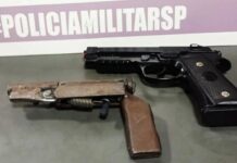 Adolescente é detido com arma de fogo em Votuporanga