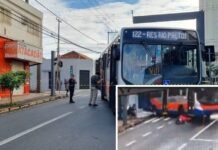 Menina é atropelada por ônibus do transporte coletivo em Rio Preto
