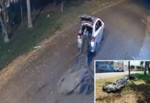 Polícia prende casal suspeito de assassinar homem encontrado enrolado em lona no meio de rua