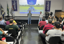 Aula Magna do curso de Agronomia apresenta novas tecnologias na aplicação de produtos fitossanitários