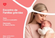 Encontro de Famílias Grávidas será nesta quinta-feira