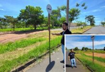 Chandelly pede que Prefeitura conclua obra em avenida do Jardim Itália