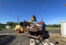 Votu + Limpa em Simonsen: três caminhões de materiais inservíveis são recolhidos