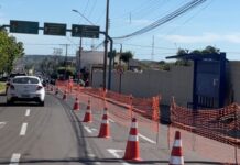 Começa obra de modernização do calçamento da Av. Emílio Arroyo Hernandes