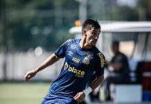 Pedrinho sente incômodo no púbis e aumenta lista de desfalques do Santos para enfrentar o Avaí